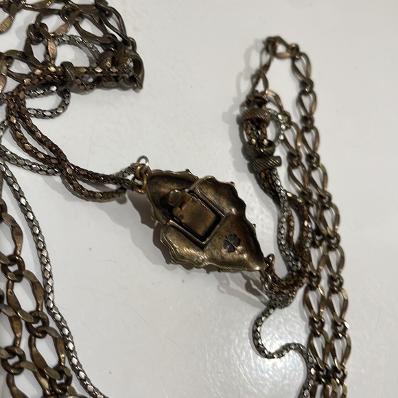 Lucky Brand 3-Strand W/Charms Turquoise Necklace—GORGEOUS! Excellent Cond! - Picture 11 of 15